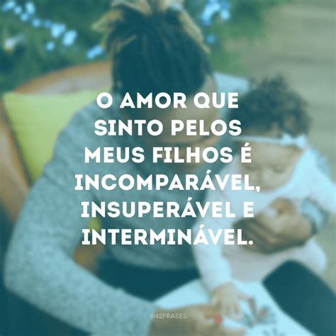 frase foto com filhos