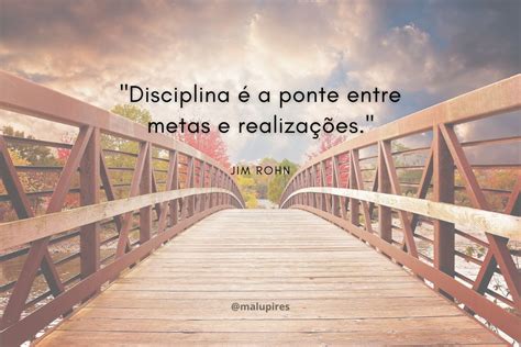 frase sobre disciplina