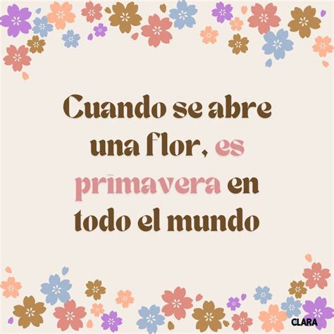 frases de primavera