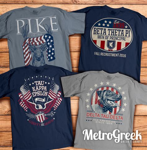 fraternity t shirts