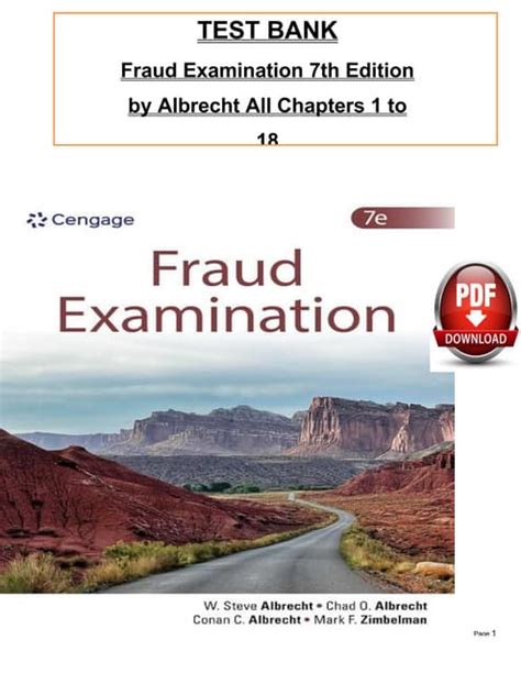 fraud examination by albrecht answers to questions Kindle Editon