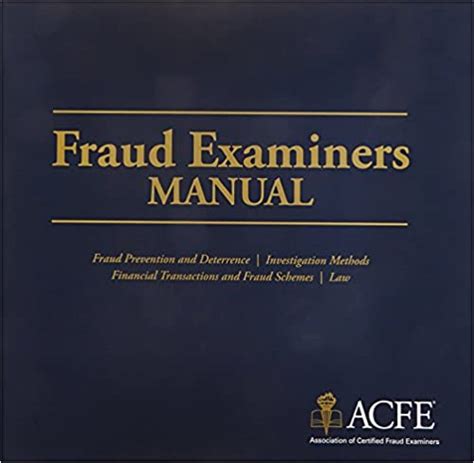 fraud examiners manual free download Reader