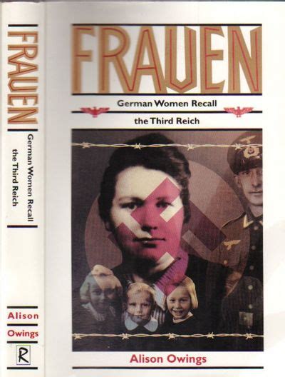 frauen german women recall the third reich by alison owings PDF