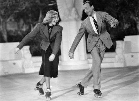 fred astaire dancing on roller skates