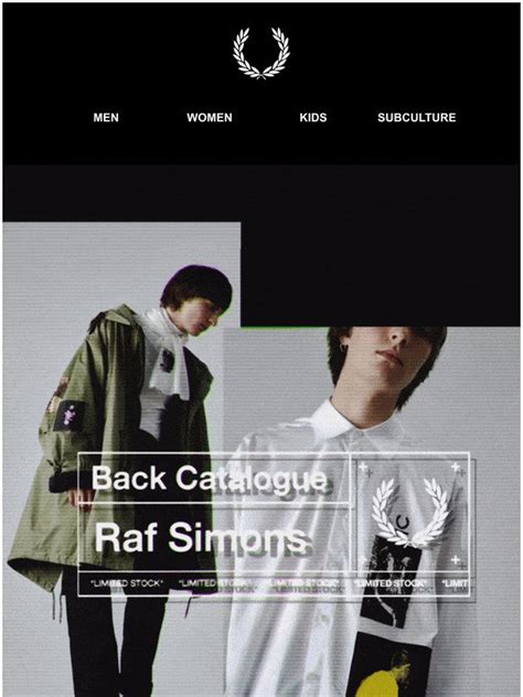 Fred Perry Back Catalogue