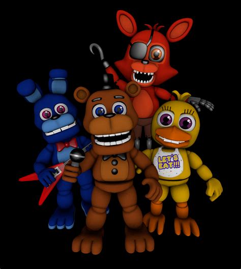 freddy bonnie chica foxy