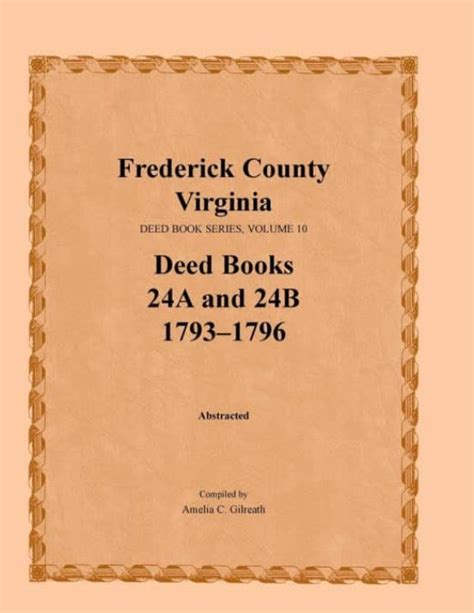 frederick county virginia deed books Reader