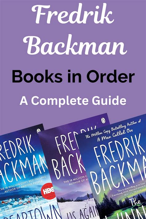 fredrik backman books in order