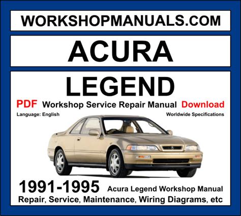 free 1995 acura legend repair manual Reader