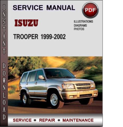 free 1999 isuzu trooper repair manual Epub