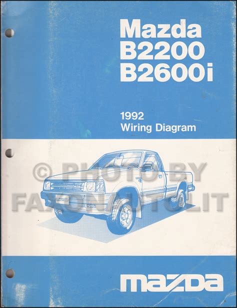 free 92 mazda b2600i wiring color codes Epub