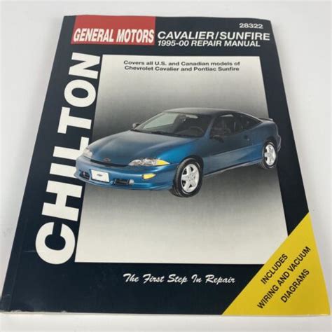 free 93 chevy cavalier chilton repair manual Reader