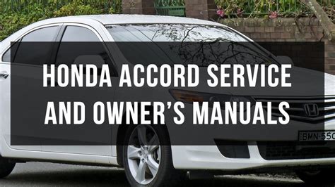 free 97 honda accord owners manual PDF