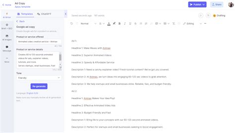 free ai ad copy generator
