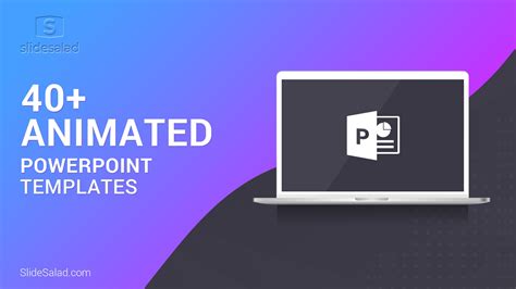 free animated computer powerpoint template Reader