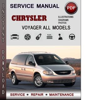 free chrysler voyager service manual download Reader