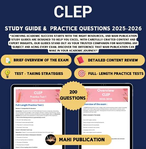free clep exam study guide Epub
