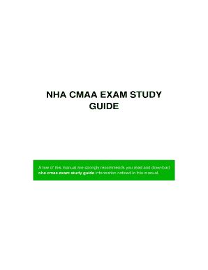 free cmaa study guide Kindle Editon