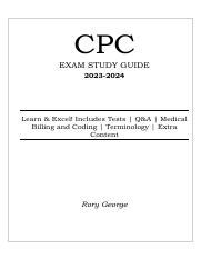 free cpc study guide 2012 Reader
