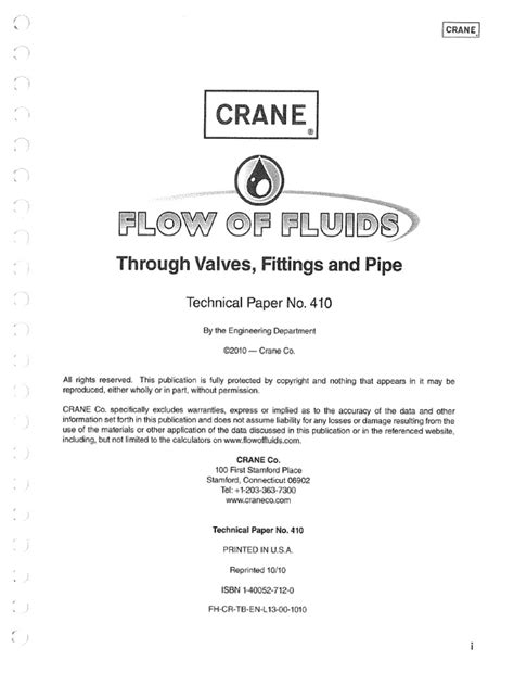 free crane technical paper 410 Kindle Editon