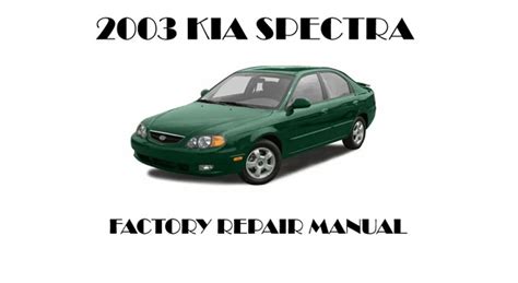 free download 2003 kia spectra owners manual Doc