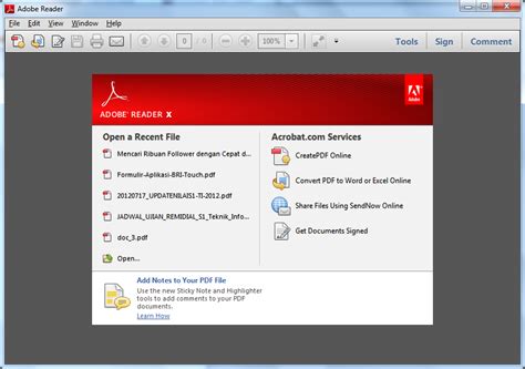 free download adobe reader 10 PDF