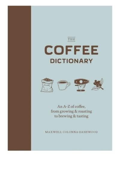 free ebooks coffee dictionary maxwell Kindle Editon