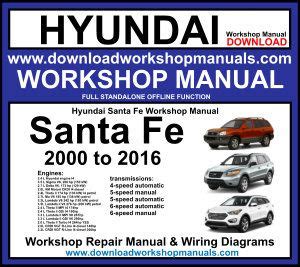 free full download of 2007 hyundai santa fe 22 crdi automatic repair manual Epub