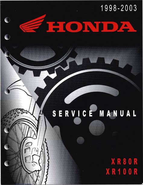 free honda xr100r repair manual Doc