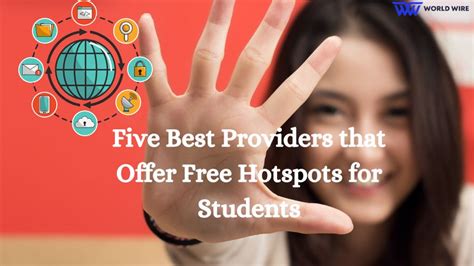 free hotspots for students