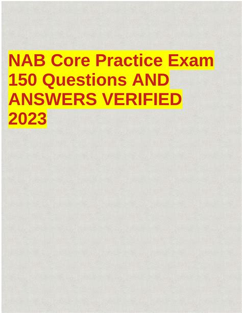 free nab exam book Doc