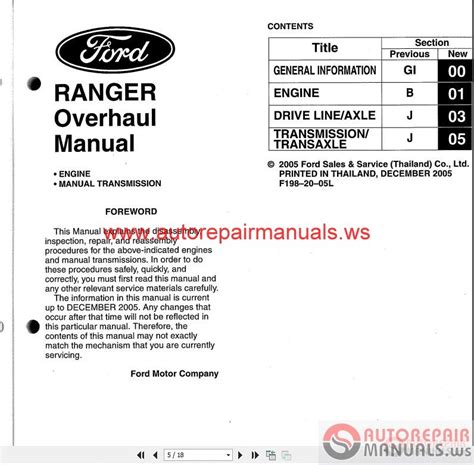 free online ford repair manual Kindle Editon