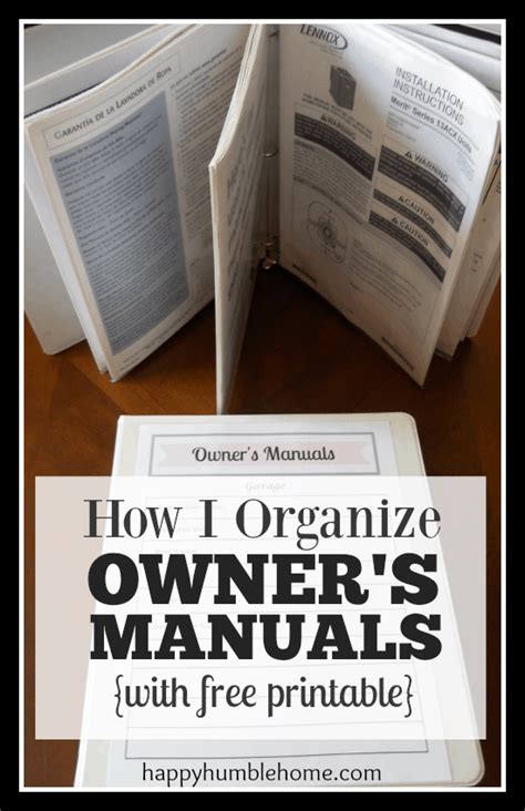 free owner manuals search Kindle Editon