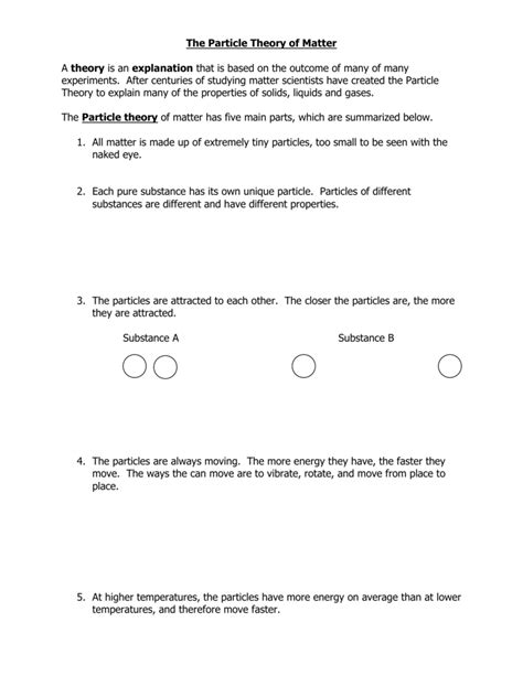 free particle model worksheet 1b answers PDF
