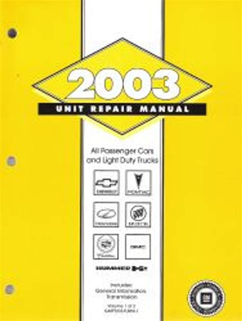 free pdf 2003 buick lesabre repair manual free download Reader
