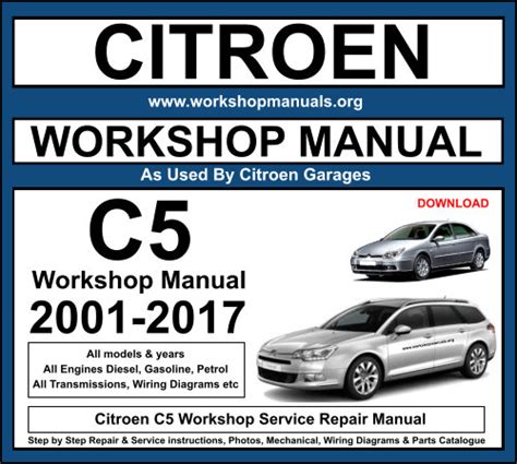 free pdf citroen c5 workshop repair service manual pdf PDF