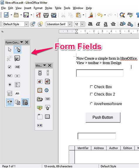 free pdf form builder Doc