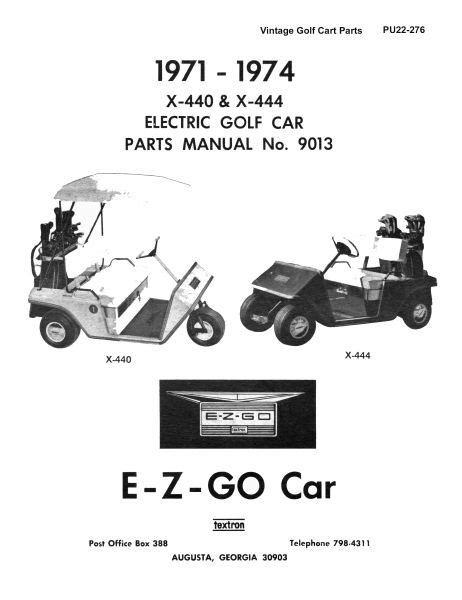 free pdf manuals for a 1988 ezgo golf cart Epub