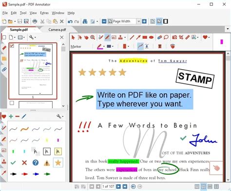free pdf markup software PDF
