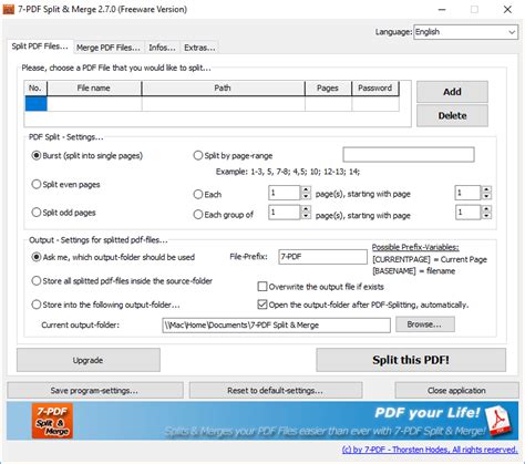 free pdf split and merge PDF