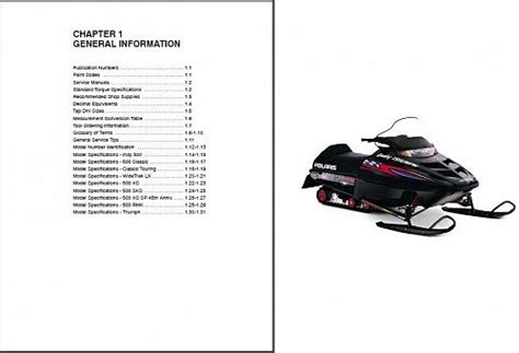 free polaris indy 500 manual PDF