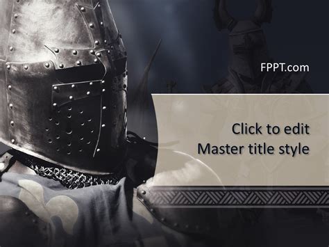 free powerpoint templates knights PDF