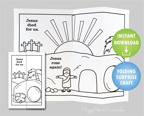 Free Printable Empty Tomb Craft