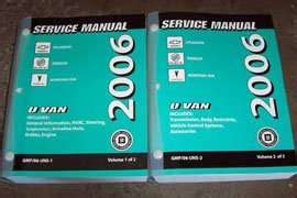 free repair manual for 2006 pontiac montana PDF