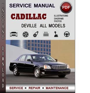 free repair manuals 1995 cadillac devillepdf PDF