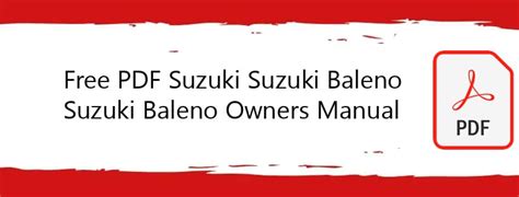 free service manual baleno Epub