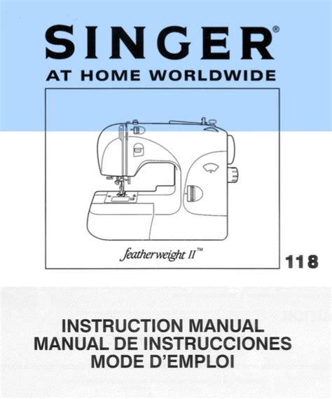 free singer featherweight manual Doc