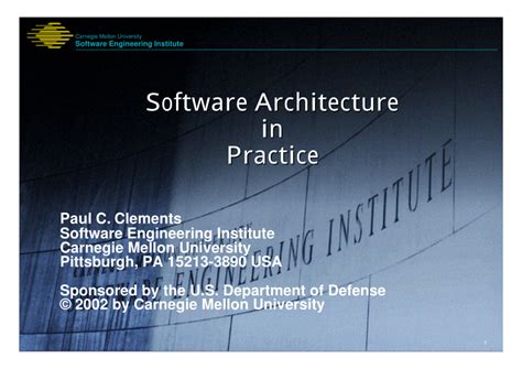 free software architecture in practice PDF