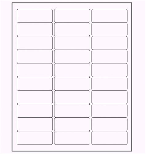 Free Template For Mailing Labels