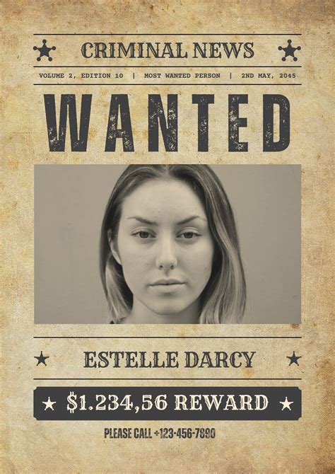 Free Wanted Poster Templates